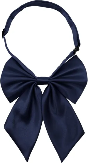 Bow Tie for Women Pre-tied Floppy Womens Tie Solid Color Women's Bowknot Bow Tie for Uniform Cosplay Party