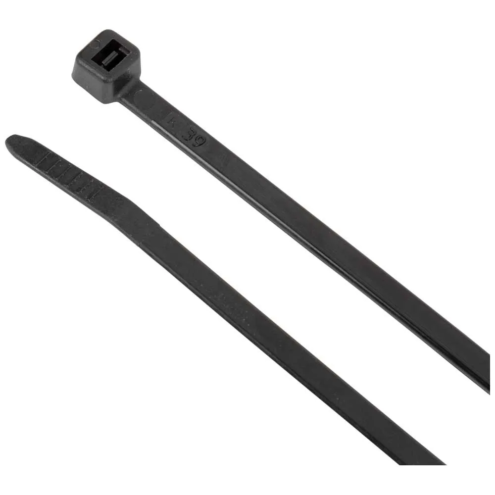 Cable Ties, Zip Ties, 50-Pound Tensile Strength, 7.75-Inch, Black