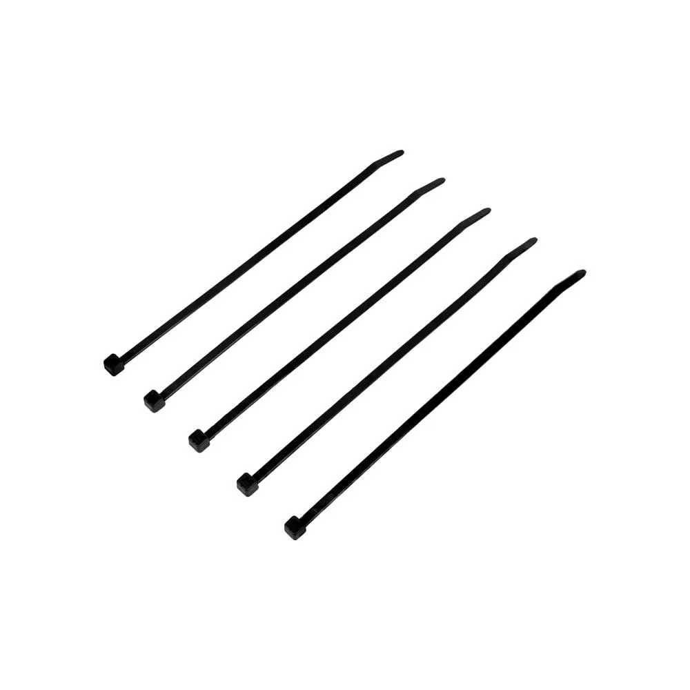 Cable Ties, Zip Ties, 50-Pound Tensile Strength, 7.75-Inch, Black
