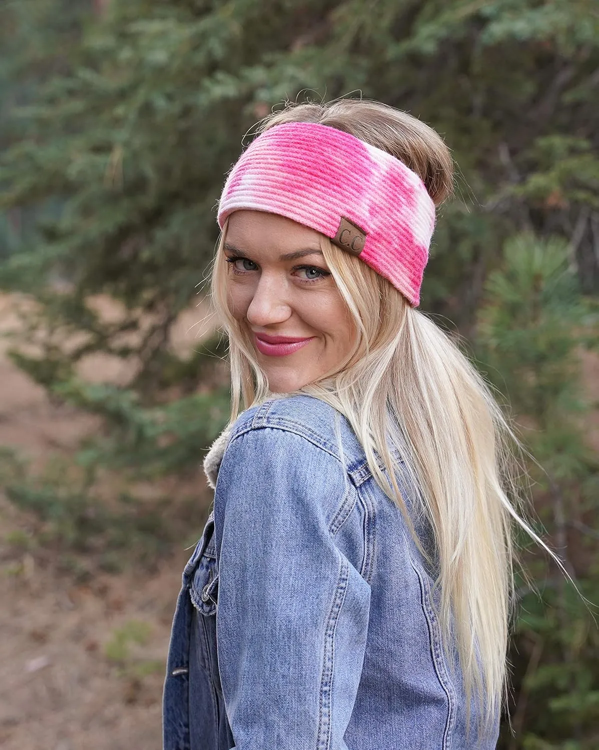 Funky Junque Women's Cozy Tie Dye Headband Ear Warmer - Stylish Winter Headwrap - Bright Hues, Neutral Tones, Value Packs