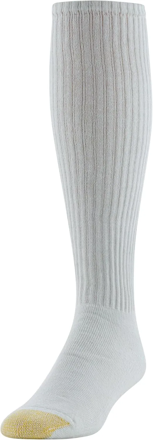 GOLDTOE Men's Ultra Tec Performance Over-The-Calf Athletic Socks, Multipairs
