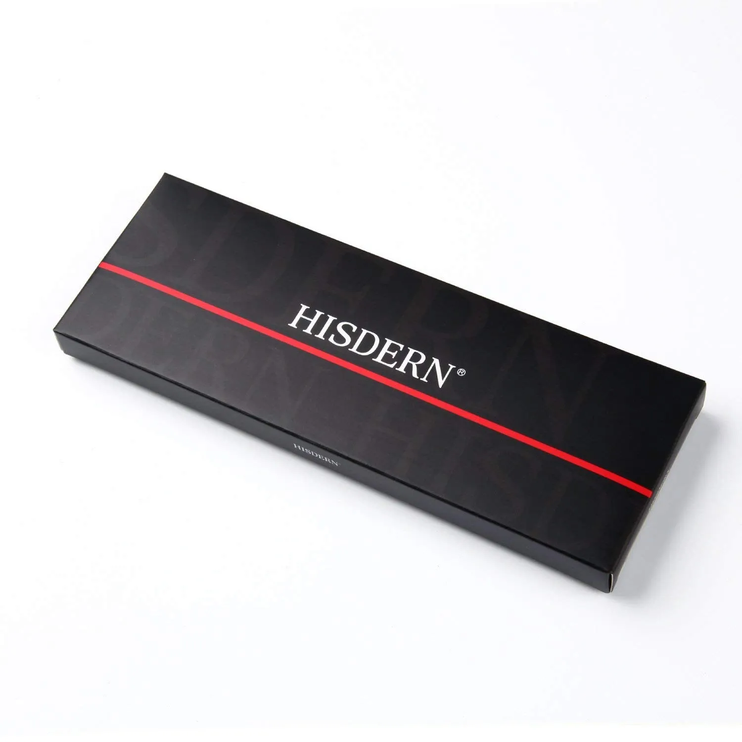 Solid Tie Handkerchief Set - J-RED