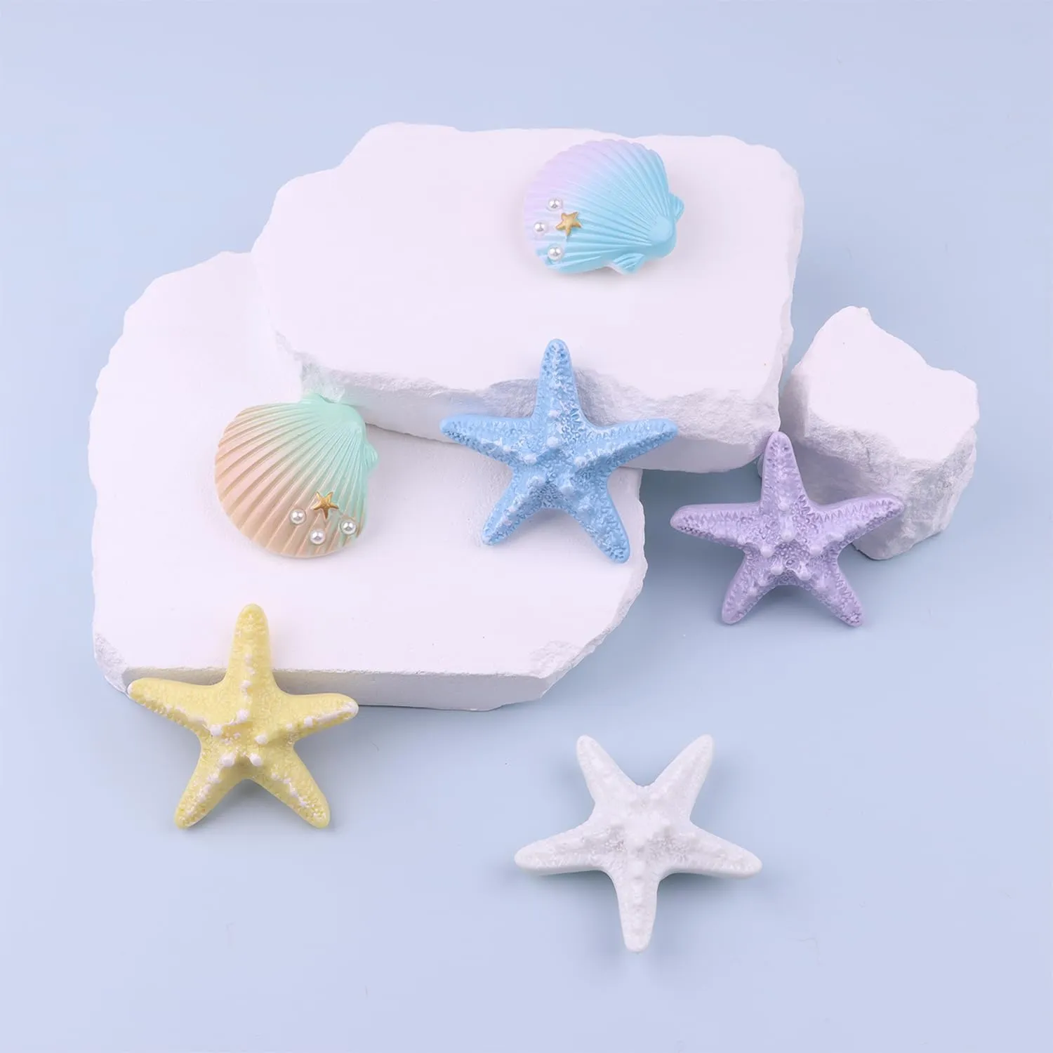 WORBSS Charms for Bogg Bag - Simple Modern Beach Bag Charms - Simply Southern Beach Tote Accessories, Decorative Insert for Rubber Beach Bag with Holes, Gift for Women & Girls & Ocean Party